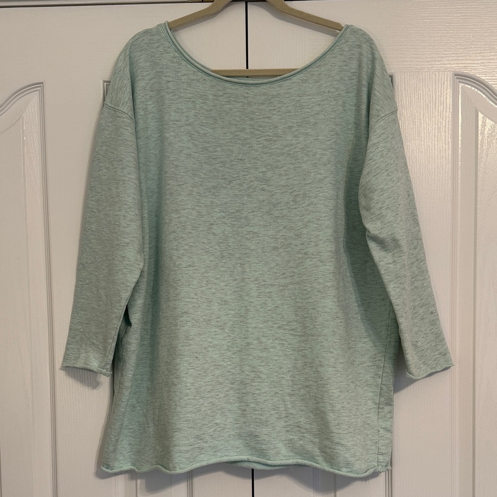 H&M Divided Light Aqua Long Sleeves  Tunic. EUC!